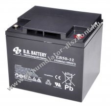 B.B. Battery EB50-12 12V 50Ah AGM �lom Akkumul�tor