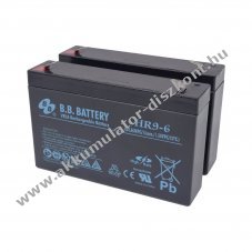 B.B. Battery sz�netmentes Akkumul�tor Eaton 5P650I Rack UPS 7590102 2db/csomag z�rtk�r� �lom-savas