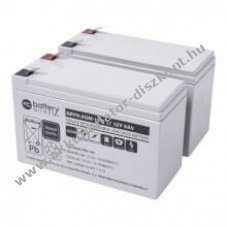 Helyettes�t� Akkumul�tor APC Easy UPS On-Line 1000 APCRBCV203-BD1 2db/csomag AGM