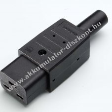 Martin Kaiser IEC320 C19 aljzat 230V 16A C19-BD f�ldelt t�r�sv�delemmel