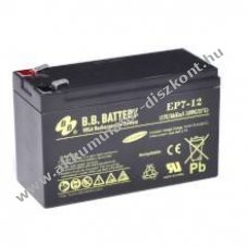 B.B. Battery EP7-12 12V 7Ah �lom AGM Akkumul�tor