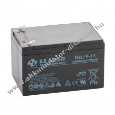 B.B. Battery HR15-12 12V 15Ah AGM �lom Akkumul�tor