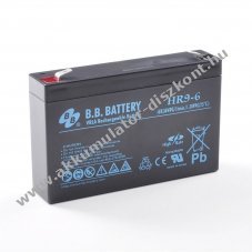B.B. Battery HR9-6 6V 9Ah AGM �lom Akkumul�tor