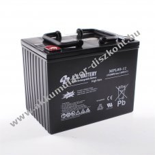 B.B. Battery MPL80-12-H 12V 80Ah �lom Akkumul�tor AGM 261x173x200mm Terminal I2