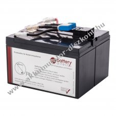 Helyettes�t� Akkumul�torpakk APC RBC48-BD1 Smart-UPS 750 k�szre szerelt z�rt �lomakku