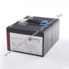 Helyettes�t� Akkumul�tor APC RBC6-BD1 Akkumul�torpakk Plug n Play z�rt �lom-savas