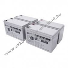 Helyettes�t� Akkumul�tor APC Easy UPS 3000 RBC-EU9-4 4db/csomag AGM z�rt �lomAkku