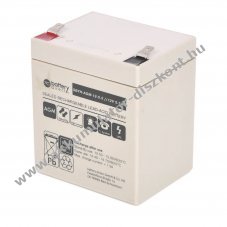 Helyettes�t� Akkumul�tor SBYH-AGM-12-5.5 12V 5.5Ah AGM �lom 90x70x101mm Faston T2 6,3mm