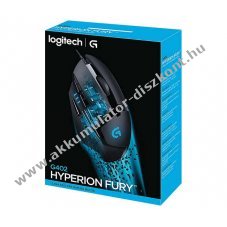 Logitech G402 Hyperion Fury gaming eg�r vezet�kes USB 4000dpi 8 gomb fekete