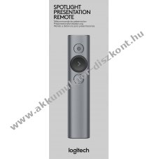 Logitech Spotlight vezet�k n�lk�li prezent�ci�s vez�rl� Bluetooth USB 3 gomb Akkumul�tor Li-Polymer