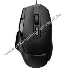 Logitech G502 X gaming eg�r HERO 25K optikai 25600dpi 13 gomb RGB USB-C fekete