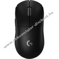 Logitech G PRO X SUPERLIGHT 2 vezet�k n�lk�li gaming eg�r fekete 44000 DPI 5 gomb USB-C