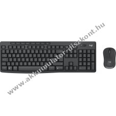 Logitech MK370 vezet�k n�lk�li billenty�zet-eg�r szett grafit Silent DE Logi Bolt 1000dpi