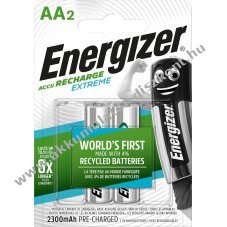 Energizer Extreme AA Mignon ceruza Akkumul�tor 1,2V 2300mAh 2db/csomag NiMH