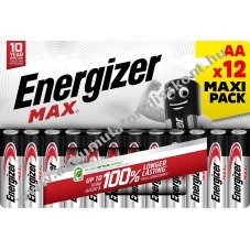 Energizer Max AA Mignon ceruza LR06 1.5V 12db/csomag elem Alkaline
