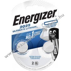 Energizer CR2025 gombelem 3V 2db/csomag Ultimate Lithium