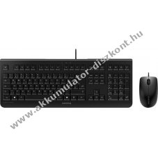 Cherry DC 2000 vezet�kes USB billenty�zet-eg�r szett fekete DE optikai 1200dpi