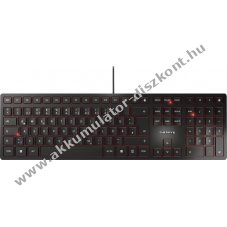 Cherry KC 6000 Slim USB fekete DE billenty�zet