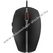 Cherry GENTIX 4K USB vezet�kes optikai eg�r 3600dpi 6 gomb fekete