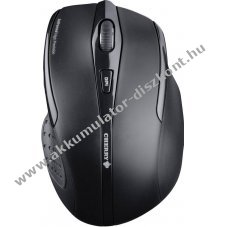 CHERRY MW 3000 vezet�k n�lk�li jobbkezes optikai eg�r 1750 dpi 6 gomb Nano-USB fekete