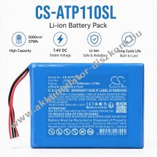 Helyettes�t� m�r�m�szer Akkumul�tor AT110 JQ050-04L 5000mAh 37Wh 7.4V