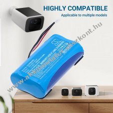 Helyettes�t� biztons�gi kamera Akkumul�tor SoloCam S220 SW18650 34M 2P 5200mAh 19.24Wh Li-ion