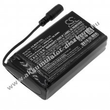 Helyettes�t� f�thet� ruh�zat Akkumul�tor 12V 6000mAh 66.6Wh K-BAT-Li-12VOLT-6.0A Li-po 11.1V