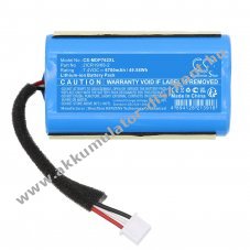Helyettes�t� hangsz�r� Akkumul�tor Medion 50077078 2ICR19/66-2 6700mAh 49.58Wh Li-ion 7.4V