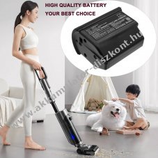 Helyettes�t� porsz�v� Akkumul�tor Midea G9 G9BP-01 2500mAh 55.5Wh Li-ion 22.2V