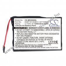 Helyettes�t� gps Akkumul�tor RoadMate 2000 37-00030-001 1250mAh 4.63Wh 3.7V