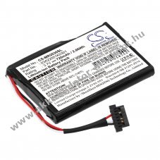 Helyettes�t� gps Akkumul�tor RoadMate 2035 03A22051K0301 720mAh 2.66Wh 3.7V