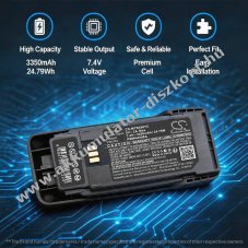 Helyettes�t� ad�vev� Akkumul�tor R2 PMNN4598A 3350mAh 24.79Wh Type-C t�lt�vel