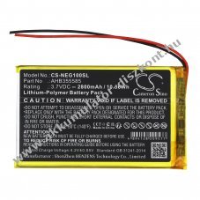 Helyettes�t� j�t�kkonzol Akkumul�tor Neo Geo X Gold AHB355585 2800mAh 10.36Wh