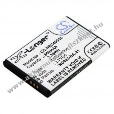 Helyettes�t� vezet�k n�lk�li Akkumul�tor headset B4 RCS Kits NC003-BA-21 900mAh 3.33Wh