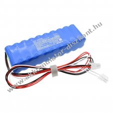 Helyettes�t� orvosi eszk�z Akkumul�tor NIKKISO DBB-07 HHR-21H20G1 2000mAh 48Wh 24V