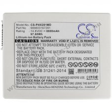 Helyettes�t� orvosi eszk�z Akkumul�tor Philips HeartStart XL+ 989803167281 6600mAh 97.68Wh 14.8V