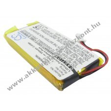 Helyettes�t� m�dialej�tsz� Akkumul�tor GoGear HDD082/17 742345 550mAh 2.04Wh 3.7V