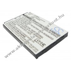 Helyettes�t� m�dialej�tsz� Akkumul�tor GEX-XMP3 XM-6900-0004-00 800mAh 3.7V 2.96Wh
