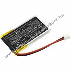 Helyettes�t� vezet�k n�lk�li Akkumul�tor headset 25111 T-T101 280mAh/1,04Wh