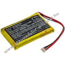 Helyettes�t� gps Akkumul�tor Navigator GX-111 RF-350 6043 1200mAh 4.44Wh 3.7V