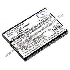 Helyettes�t� biztons�gi kamera Akkumul�tor BP-5L 1373174 1400mAh/5.18Wh