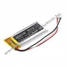 Helyettes�t� t�vir�ny�t� Akkumul�tor Roku Voice Remote Pro BGG047 1000mAh 3.8Wh 3.8V