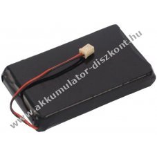 Helyettes�t� m�dialej�tsz� Akkumul�tor NW-A1000 CT019 450mAh 1.67Wh 3.7V