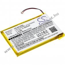 Helyettes�t� m�dialej�tsz� Akkumul�tor NWZ-A720 1-756-702-11 650mAh 2.41Wh 3.7V