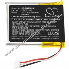 Helyettes�t� okos�ra Akkumul�tor Suunto Ambit 1 PR-382530 240mAh 0.89Wh 3.7V