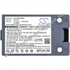 Helyettes�t� m�r�m�szer Akkumul�tor BDC25A 1400mAh 8.4Wh SET 5A 6V