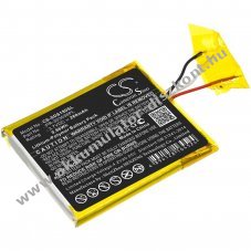 Helyettes�t� m�dialej�tsz� Akkumul�tor Sansa Clip Zip PR-303038PL 260mAh 0.96Wh 3.7V