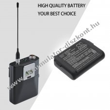 Helyettes�t� ad� vev� Akkumul�tor ADX1 bodypack 95A24832 1800mAh 6.66Wh Li-ion