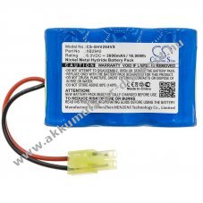 Helyettes�t� porsz�v� Akkumul�tor Shark V2940C/XB2940 3000mAh 18Wh 6V