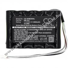Helyettes�t� m�r�m�szer Akkumul�tor Micro+ NB-2x5 2000mAh/24Wh 12V